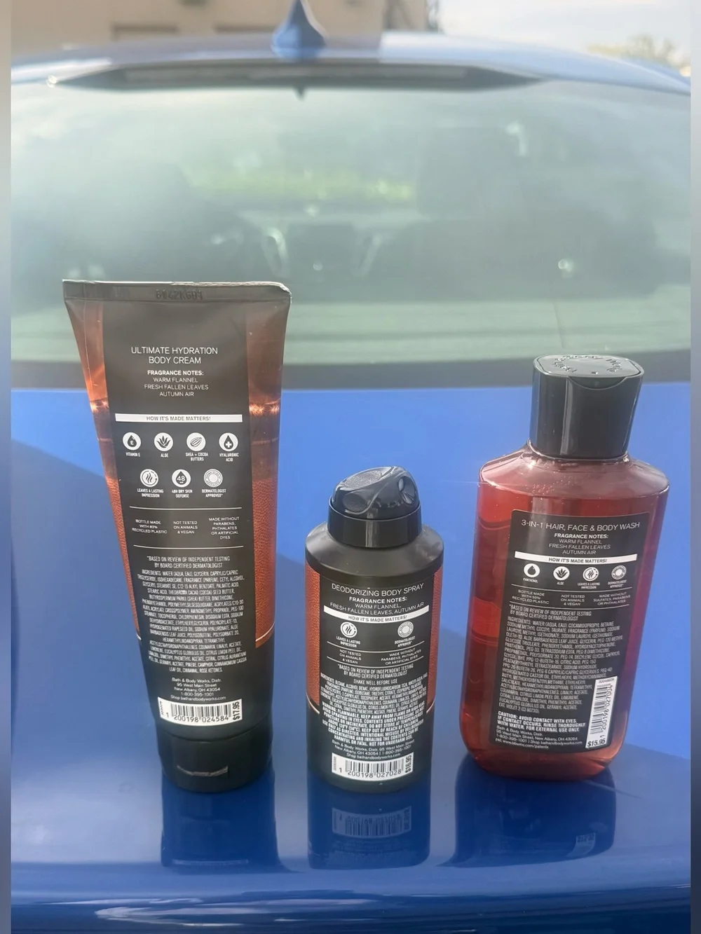 The Men's Shop Football Season Men's Body Care Set - Brown/Orange